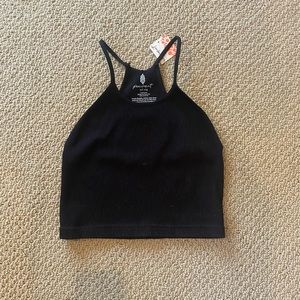 NWT free people happiness runs crop